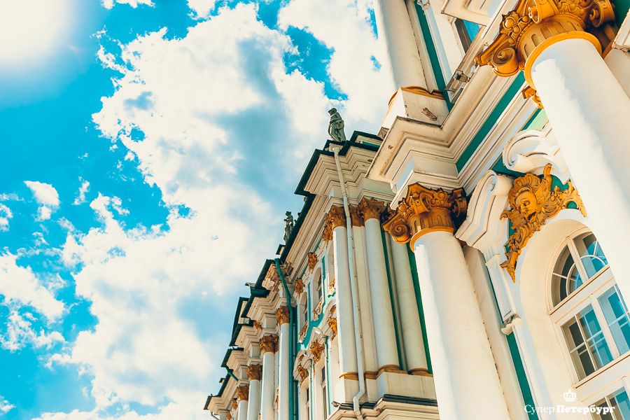 Фасад Эрмитажа