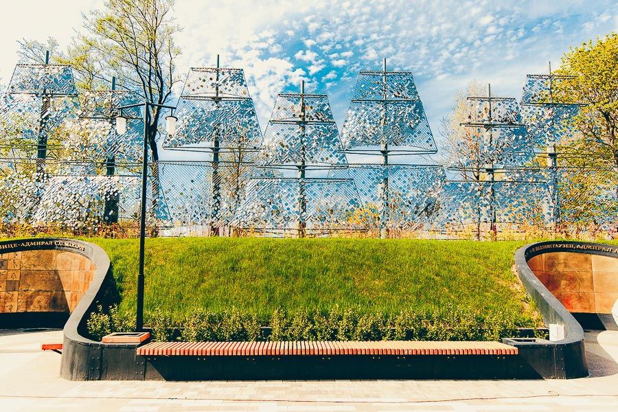 Парк Остров Фортов Кронштадт