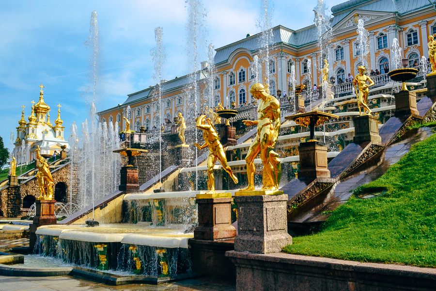 Фонтаны в Петергофе
